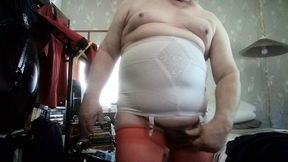 MASTURBATE - cumming in my foreskin