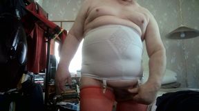 MASTURBATE - cumming in my foreskin