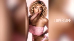 Photographer Fucks Sexy Mulatta Client - Full Mirror Reflection Pounding