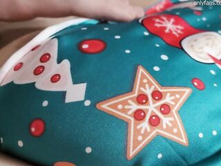 Shy Stepsister lets Me Touch Her Large Melons on Christmas