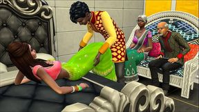 step Mom and step Dad watch step brother and step sister have sex bound  by their parents to do otherwise they don'_t allow any money from them - desi teen fuck