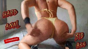 I love when my man fuck my ass so hard a lot