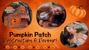 Pumpkin Patch Destruction & Devour! Ft Raquel Roper - HD MP4 1080p Format