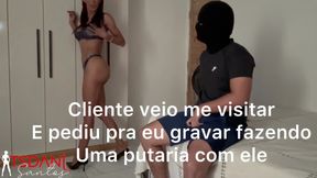 Venham ver o que eu fiz com esse delícia depois que sai do banho.