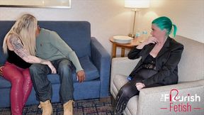 female cuck psychiatrist bree austin counsels kora bell and darren blaze