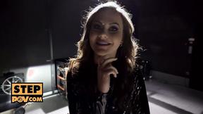 ”itsPOV: Your new step mom Tina Kay awaits you decked out in a full latex dress”