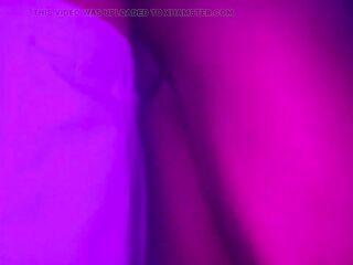 Sexy small Ebony teen creamy pussy getting blacked by bbc jock couldn’t resist fiddling clit when she came out the shower POV