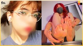 Luna - 18YO - Latina Foot Modeling - Girl Next Door Feet - Amateur Feet - Real Life Foot Fetish v4