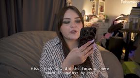 Porn story - ballgag I could only mumble while she fucked me with a strap-on