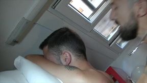 Twink fucked bareback by mature xxl