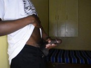 Should I shave or leave it like that? Quick jerk off before I leave for a date