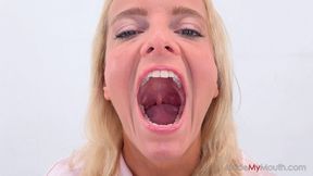 Victoria Pure's Deep Mouth Exploration – Extreme Close-Up, Uvula, Teeth & Yawning Heaven (MOBILE resolution)