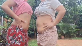 Bloated Stomach and Flat Belly. An Exotic Game