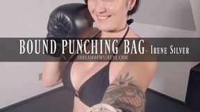BOUND PUNCHING BAG POV- Irene Silver