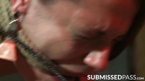 NT sub dominated over and spanked with no mercy