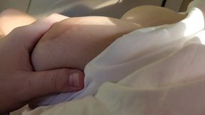 Naughty Stranger lets Me Touch Her Big Natural Boobs in the Car