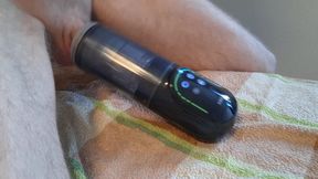 New Toy! Sucking, Vibrating and Rotating Masturbator. Unboxing and first try.
