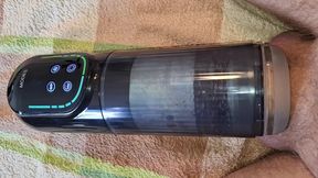 New Toy! Sucking, Vibrating and Rotating Masturbator. Unboxing and first try.