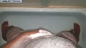 Naked In The Shower. Don't drop the soap.