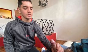 Young Latino Twink Boy Paid Cash To Fuck Producer POV