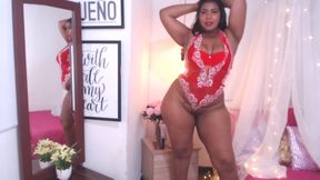 Red &amp; white lingerie