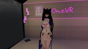 Futa Catgirl’s Steamy VRChat Date Ends With Hardcore Orgasmic Fun