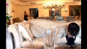 Hottie Wife Cindy Crawford Gangbanged In Her Mansion!  1st half mp4 edited