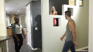 big black cock drills fiance and tenant