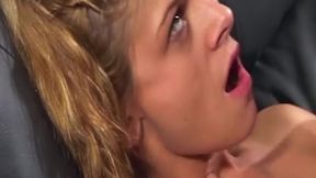 Blonde MILF Spreads Wide for Hard Pounding