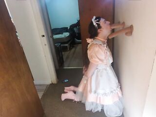 Sissy Katya's mouth training