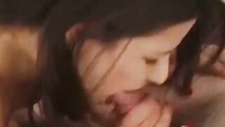 Attractive teenie Violet Love has crazy sex with mature guy
