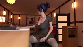 hina s first date - (amy s big wish 5.3) - shy futanari girl goes on her first date! shoves a fleshlight in her pussy, public urination, public cumshots, backshots, anal sex, condom filling and more!