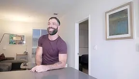 Muscle Daddy Fucks Hairy Pup Raw On His Birthday, Making Him Scream Like a Bitch