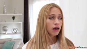 Khloe Kapri steps up as a stepdaughter and is willing to try anal if thats what can make her stepdad stay.The petite latina sucks and is assfucked