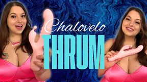 CHALOVELO THRUM THROBBING PINK RABBIT VIBRATOR REVIEW - SYDNEY SCREAMS