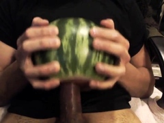 Fucking a Watermelon