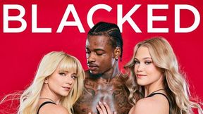 White girlfriends Riley Star and Chloe Rose love interracial penetration