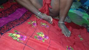 Desi Indian Village Bhabhi's Brother-in-law Saw Her Naked Boobs and Fucked Her in the Letter