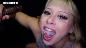 Damn! 13 cumshots swallowed between you two!