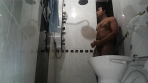 Fat Schizophrenic bipolar gross guy from colombia jerks off