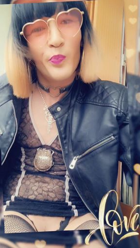 👻SnaPtaChatte &amp; Twitter X [⁴avr&sup2;⁴] VaneSsaBiTCHx exhibited at the Balcon en Policiere et String string string