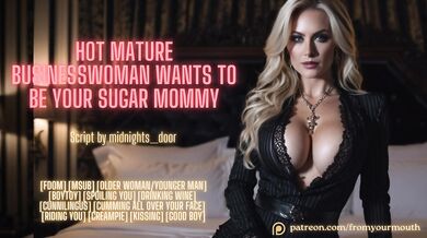 Hot Mature Businesswoman ASMR Roleplay creampie cowgirl femdom good boy asmr milking
