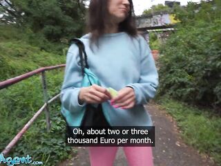 Public Agent - Fitness mother I'd like to fuck public fellatio outdoor sex Kristina Grace hard fast POV screw