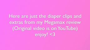 Wearing my first Megamax diaper for 12 hours