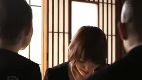 Young widow seduced by boss, husband watches