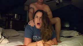 wife husband to be fucked and creampied - becky tailorxxx