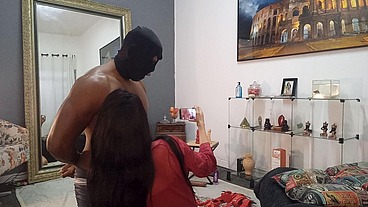 Paloma Veiga mostrando pro passivo guloso quem realmente manda na cama