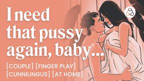 ASMR Audio Porn: Morning Sex with Your Husband After a Wild Night - Fingering &amp; Cunnilingus - Erotic Audio Roleplay for Women