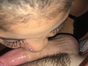 Sloppy head cum in my mouth