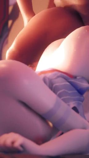 Genshin Healslut Sangonomiya Kokomi Gets Properly Fucked 3D Hentai